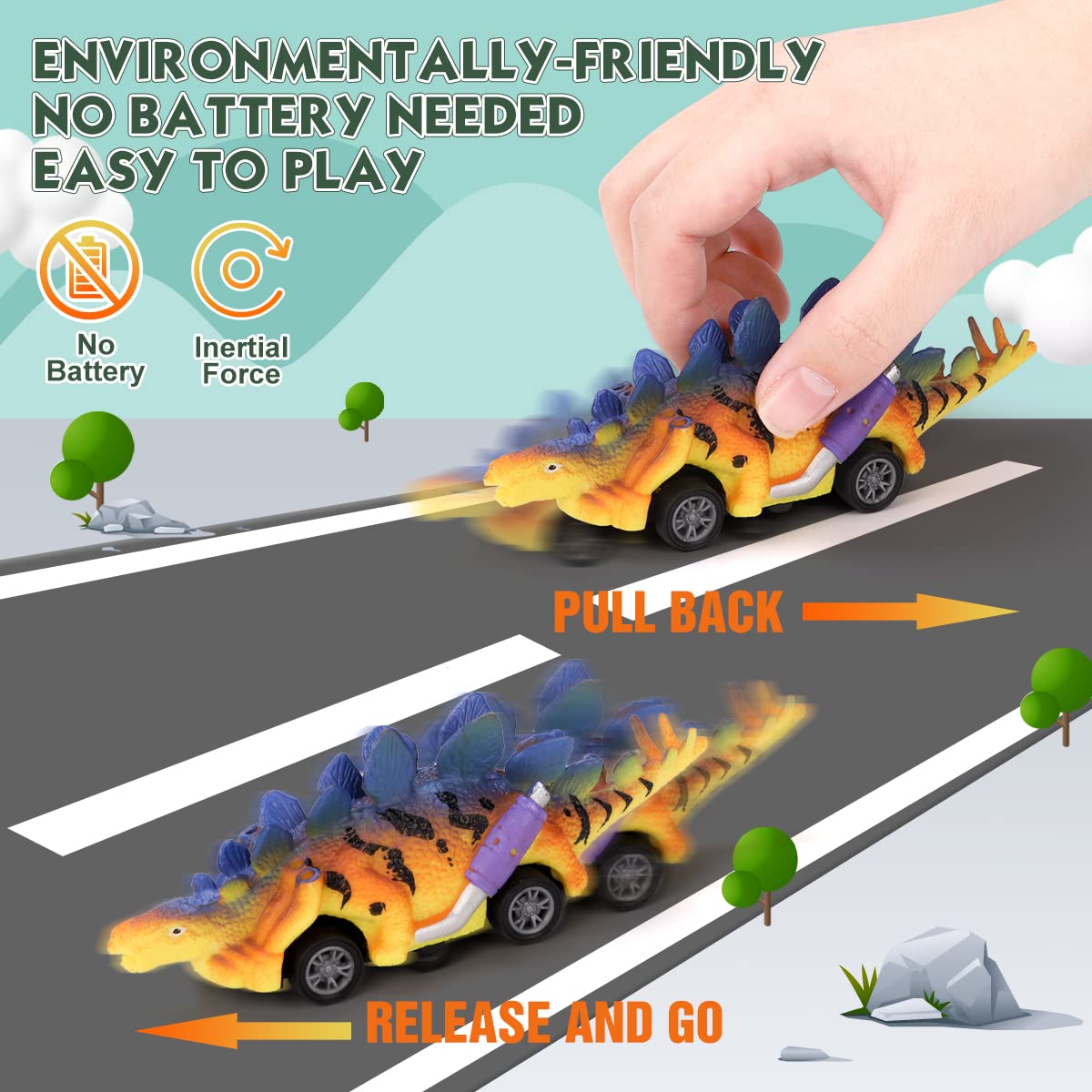 PATPAT Kids Dinosaur Toys Pull Back Cars, 6PCS Dinosaur Toys for 2 3 4 5 Year Old Boys Girls, Boy Toys for 3-5 Years Old, Dinosaur Car Toy Set, Kids Christmas Birthday Gifts (Multicolor) PATPAT Kids Dinosaur Toys Pull Back Cars, 6PCS Dinosaur Toys for 2 3 4 5 Year Old Boys Girls, Boy Toys for 3-5 Years Old, Dinosaur Car Toy Set, Kids Christmas Birthday Gifts (Multicolor)